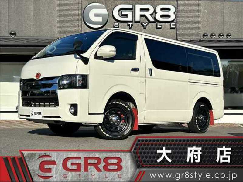 Used 2018 TOYOTA HIACE VAN CBF TRH200V SBI Motor Japan