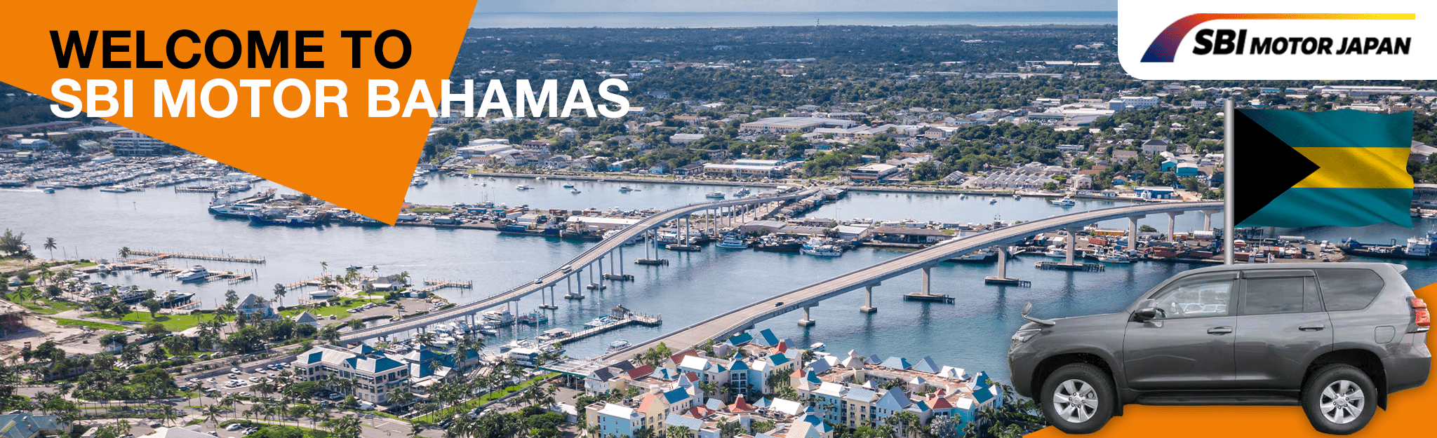 You can get local support in the Bahamas! We offer sophisticated Japanese used cars.
