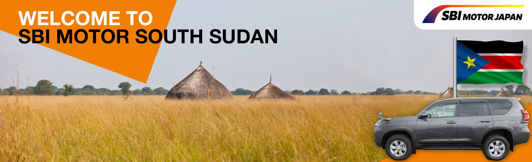 Welcome to SBI South Sudan. You can get local support in South Sudan! We offer sophisticated Japanese used cars.