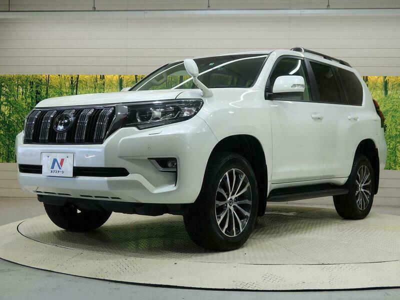 Used 19 Toyota Land Cruiser Prado Trj150w Sbi Motor Japan