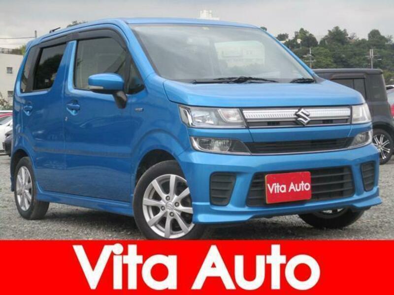 Used 2017 SUZUKI WAGON R MH55S SBI Motor Japan