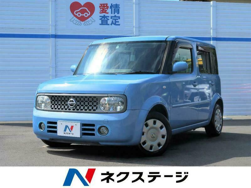 nissan cube blue