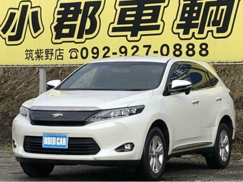 Used 14 Toyota Harrier Dba Zsu60w Sbi Motor Japan