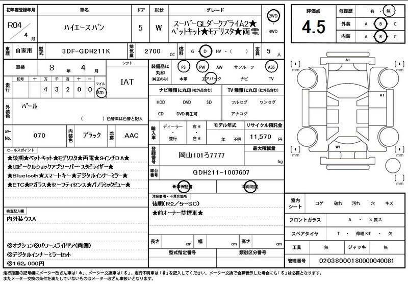 HIACE VAN
