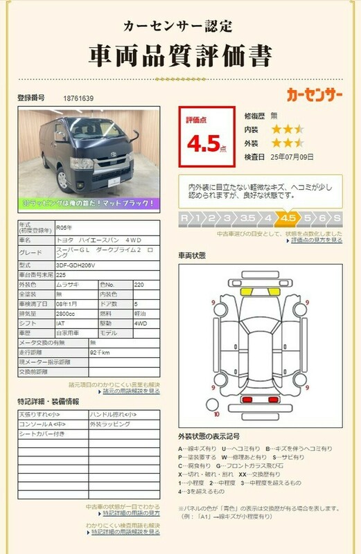 HIACE VAN