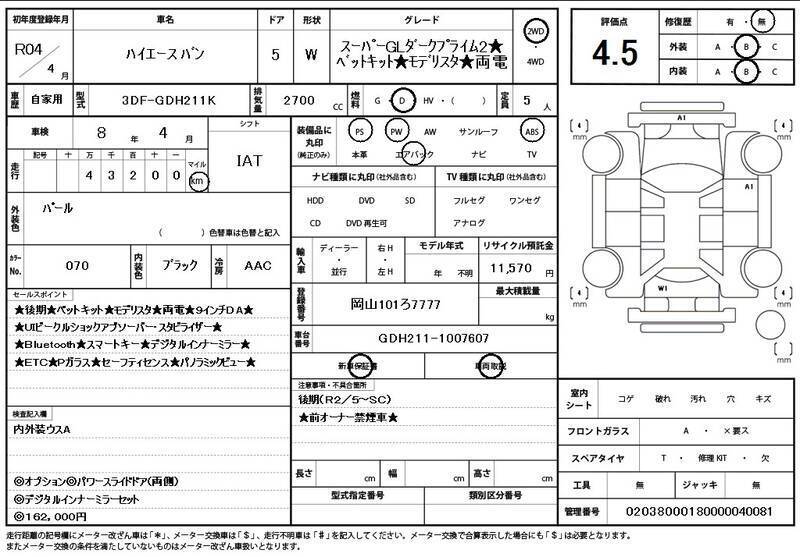 HIACE VAN
