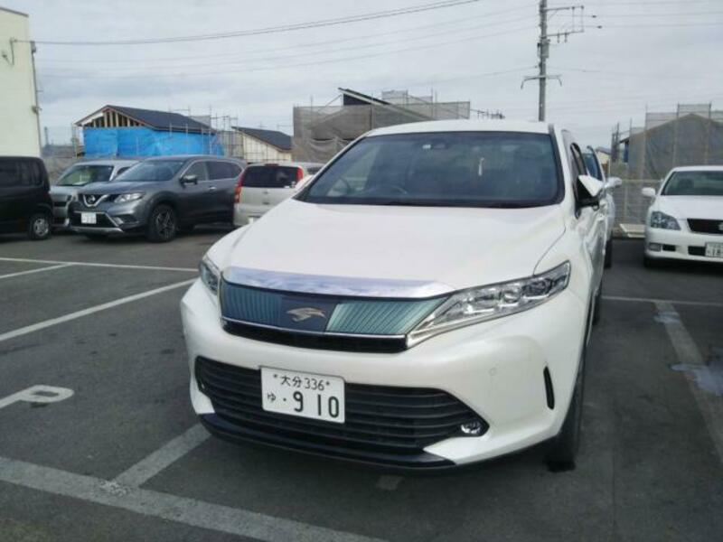 Used 17 Toyota Harrier Zsu65w Sbi Motor Japan