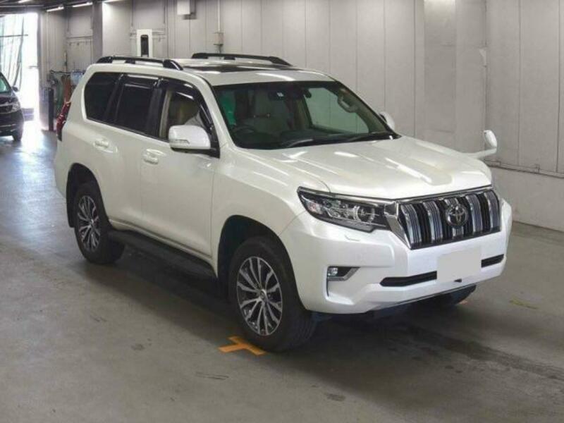 Used Toyota Land Cruiser Prado Cba Trj150w Sbi Motor Japan