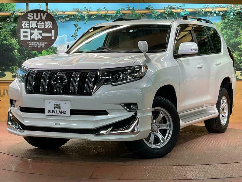 Used 2018 TOYOTA LAND CRUISER PRADO TRJ150W SBI Motor Japan