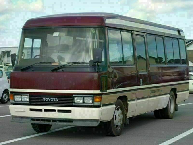 Used 1990 TOYOTA COASTER HDB31 SBI Motor Japan