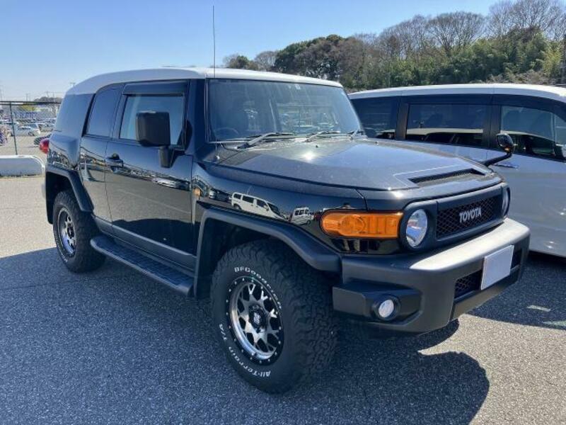 Used Toyota Fj Cruiser Cba Gsj W Sbi Motor Japan