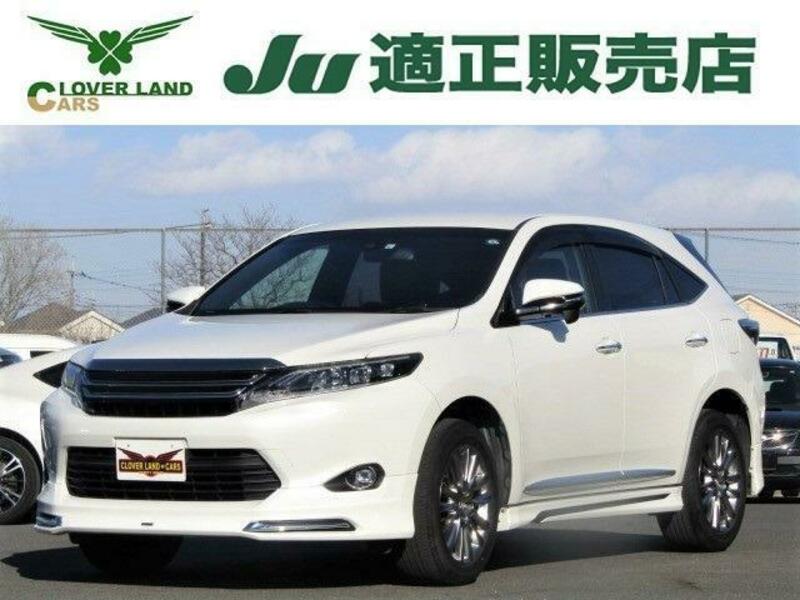 Used 17 Toyota Harrier Dba Zsu60w Sbi Motor Japan