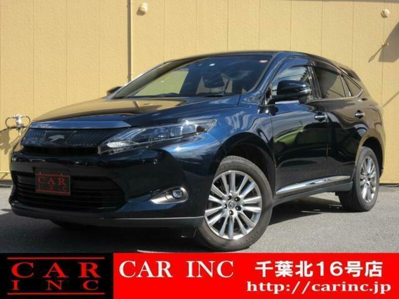 Used 17 Toyota Harrier Zsu65w Sbi Motor Japan