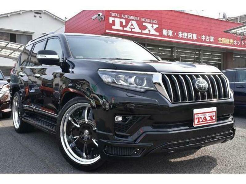 Used 19 Toyota Land Cruiser Prado Cba Trj150w Sbi Motor Japan