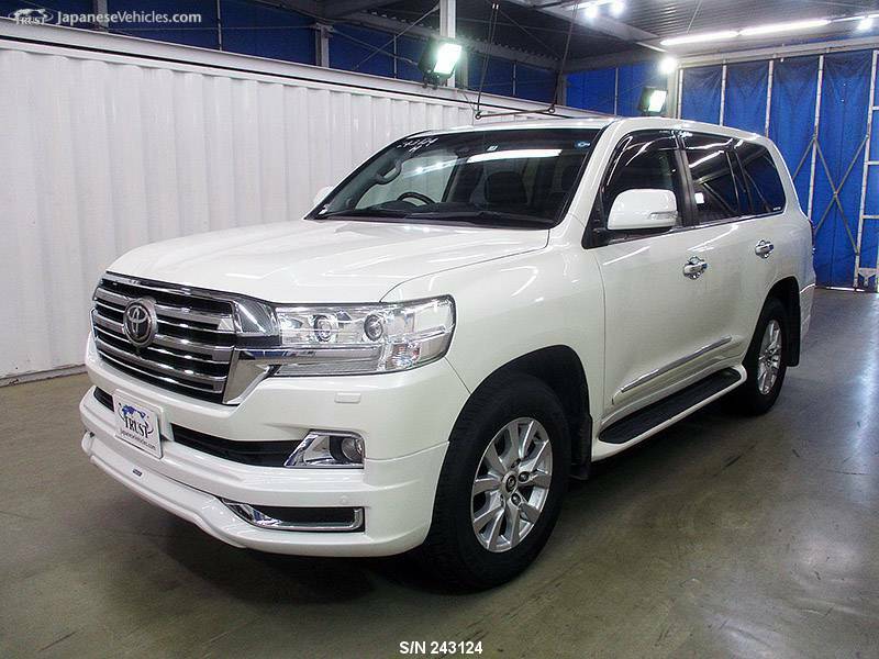 Used 2017 TOYOTA LAND CRUISER URJ202W SBI Motor Japan