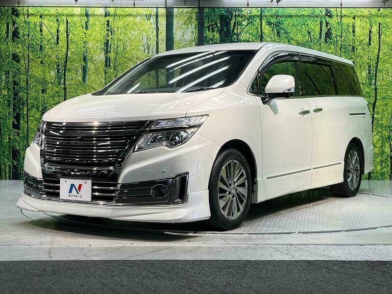 Used 2014 NISSAN ELGRAND TE52 SBI Motor Japan