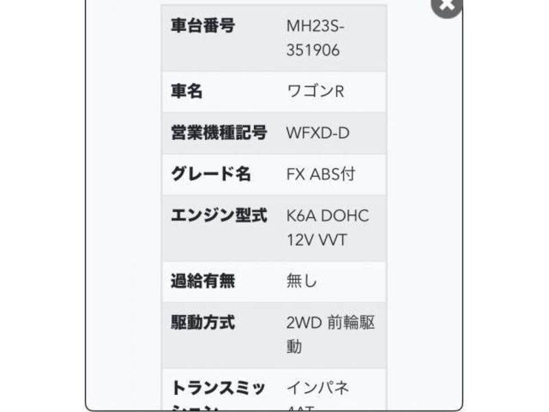 SUZUKI WAGON R