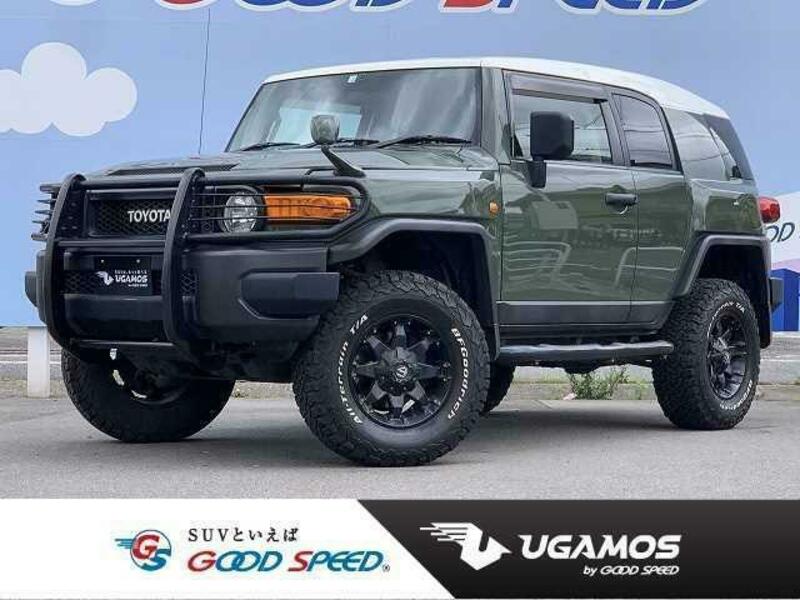 Used Toyota Fj Cruiser Cba Gsj W Sbi Motor Japan