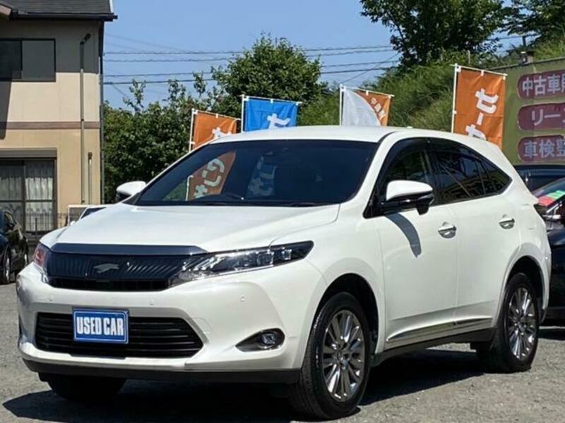 Used 17 Toyota Harrier Dba Zsu60w Sbi Motor Japan