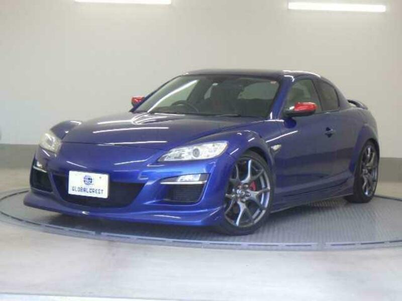 mazda rx 8 2009 bleu