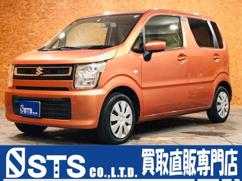 Used 2019 SUZUKI WAGON R MH35S SBI Motor Japan