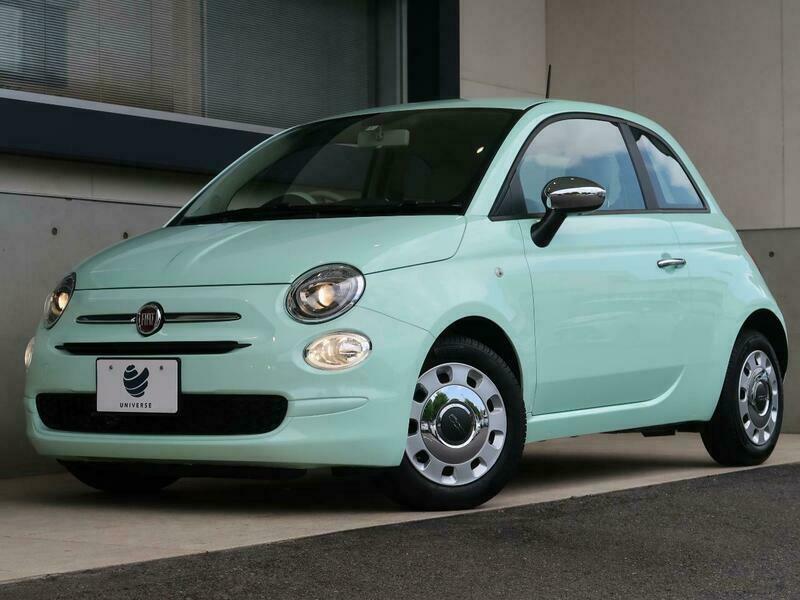 fiat 500 verde tiffany